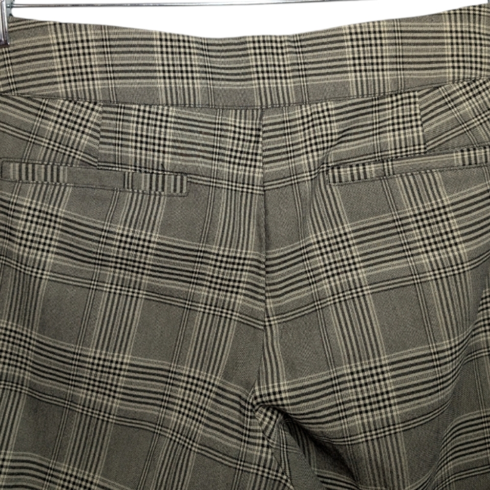 Simply Vera Vera Wang Plaid Capri Pants Size L 🖤✨ - Picture 8 of 11